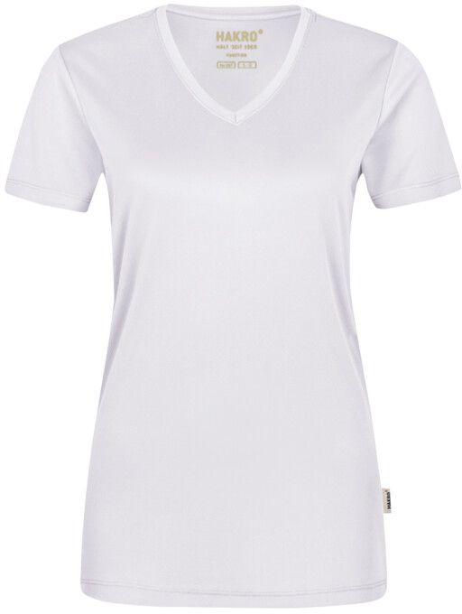Damen-V-Shirt COOLMAX - 100% Polyester, 130 g/m²