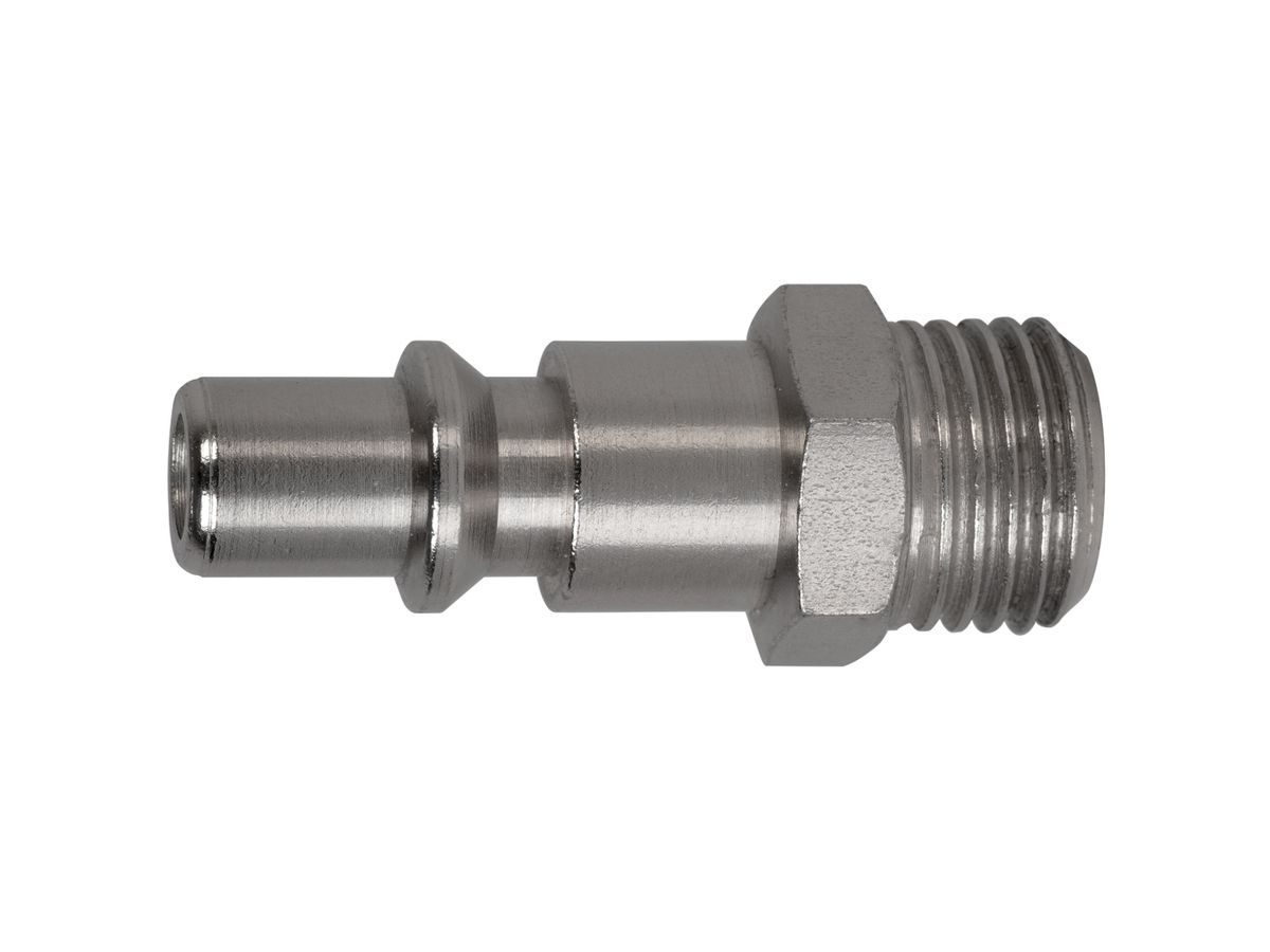 Stecknippel ARO 210 AG R1/4" NW 5.5mm - Stahl gehärtet, vern. GW Dichtmittelbes.