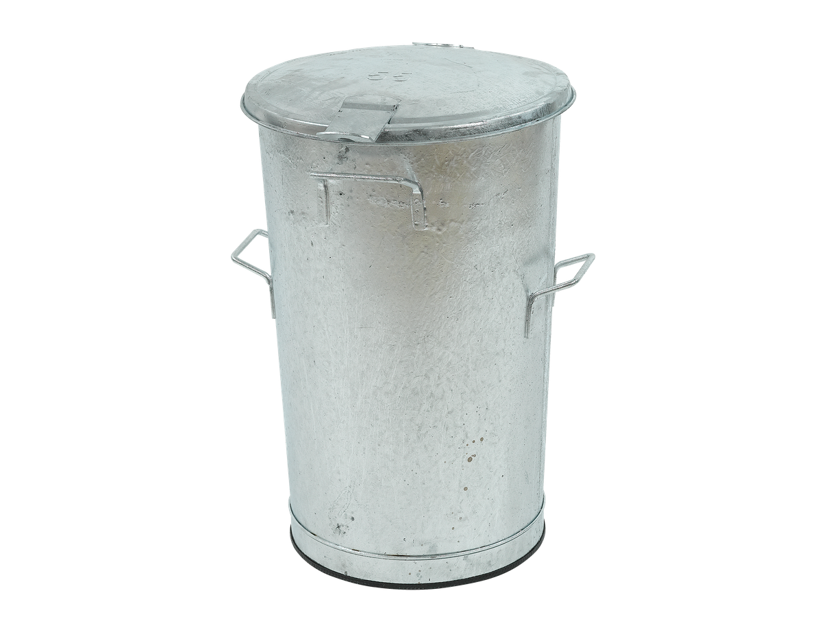 Kehrichteimer verzinkt 70l - 065.5.24