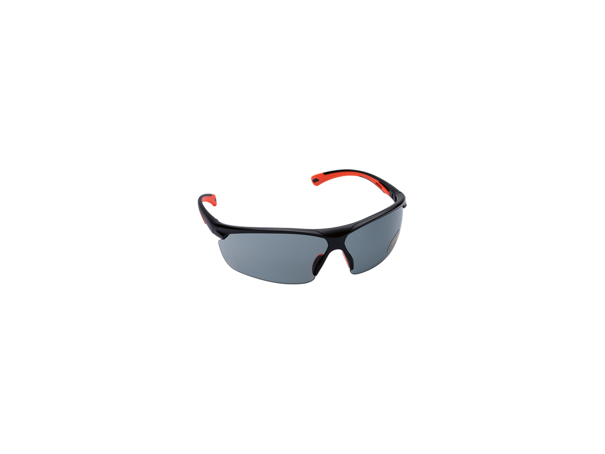 Sonnenschutzbrille MSA MOVE - schwarz/orange Polycarbonatscheibe