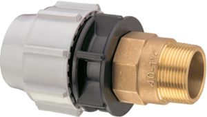 Plasson Übergang mit Messing AG