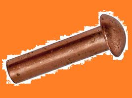Halbrundniete Kupfer DIN 660