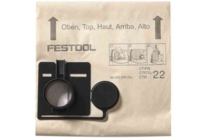 Filtersack FIS-CT 33, 5 Stk. - Festool