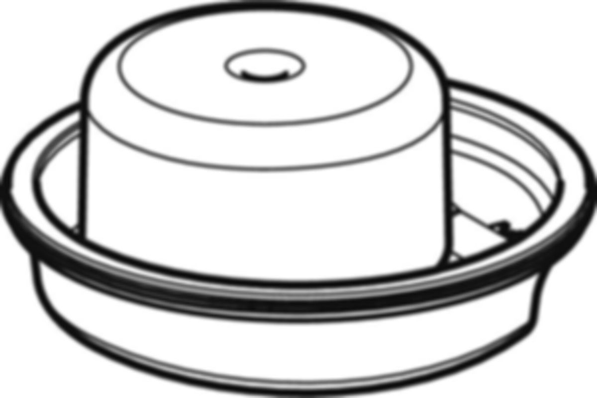 Geberit Siphoneinsatz Siphonierhöhe 27mm - zu Bodenabläufen 13 x 13 cm