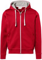 Kapuzen-Jacke in Bonded-Qualität - 45 % Baumw. 55 % Polyest. Gr. XS-3XL