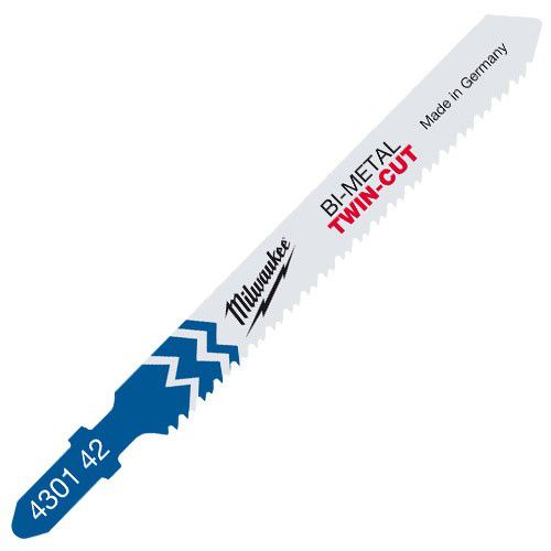 Stichsägeblatt Metall Bi-Metall à 5 Stk. - 91 x 2,5/1,8 mm TWIN-CUT T123XF