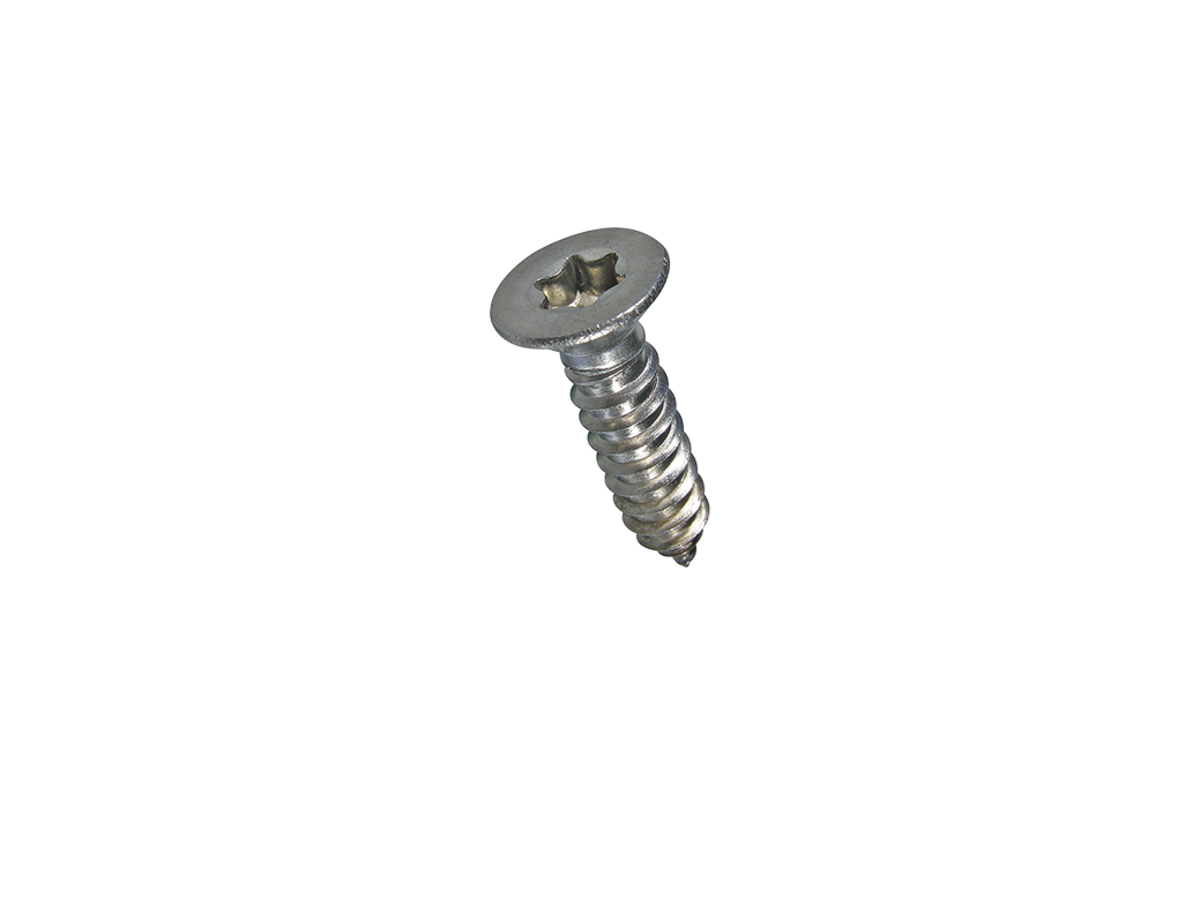 Senk-Blechschr I-6rd Spitze INOX A2 - Pak à 100 Stk 6.3 x 19 mm