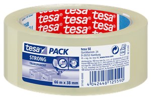 Packband Tesapack Strong 57165 - 38mmx66m, transparent