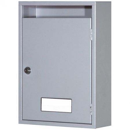 Briefkasten Select HUBER grau - BxHxT 390x280x160 mm