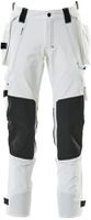 Hose mit Hängetaschen, Gr. 76C46 - weiss, ultimate Stretch