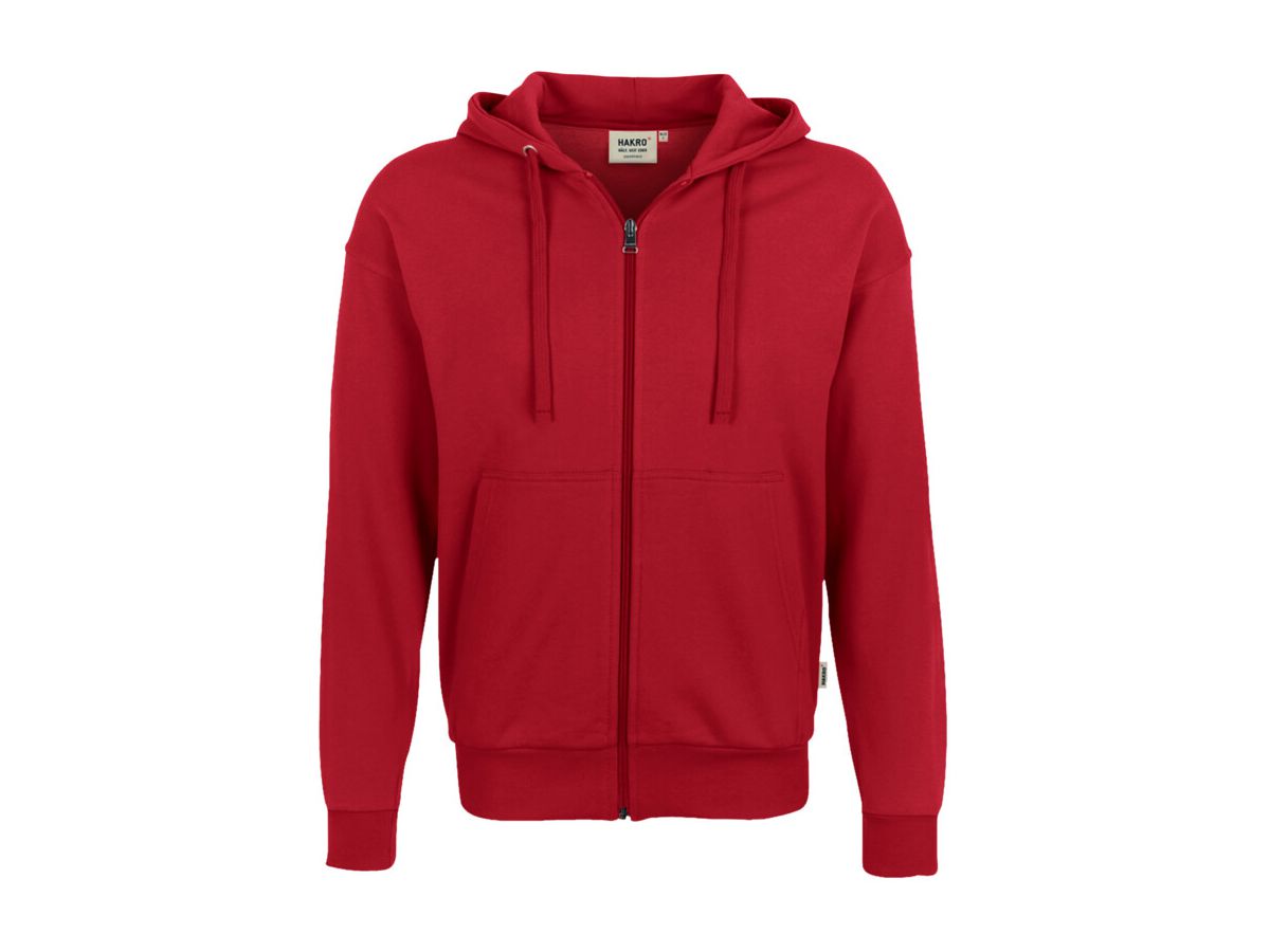 Kapuzen-Sweatjacke Premium, Gr. 6XL - rot