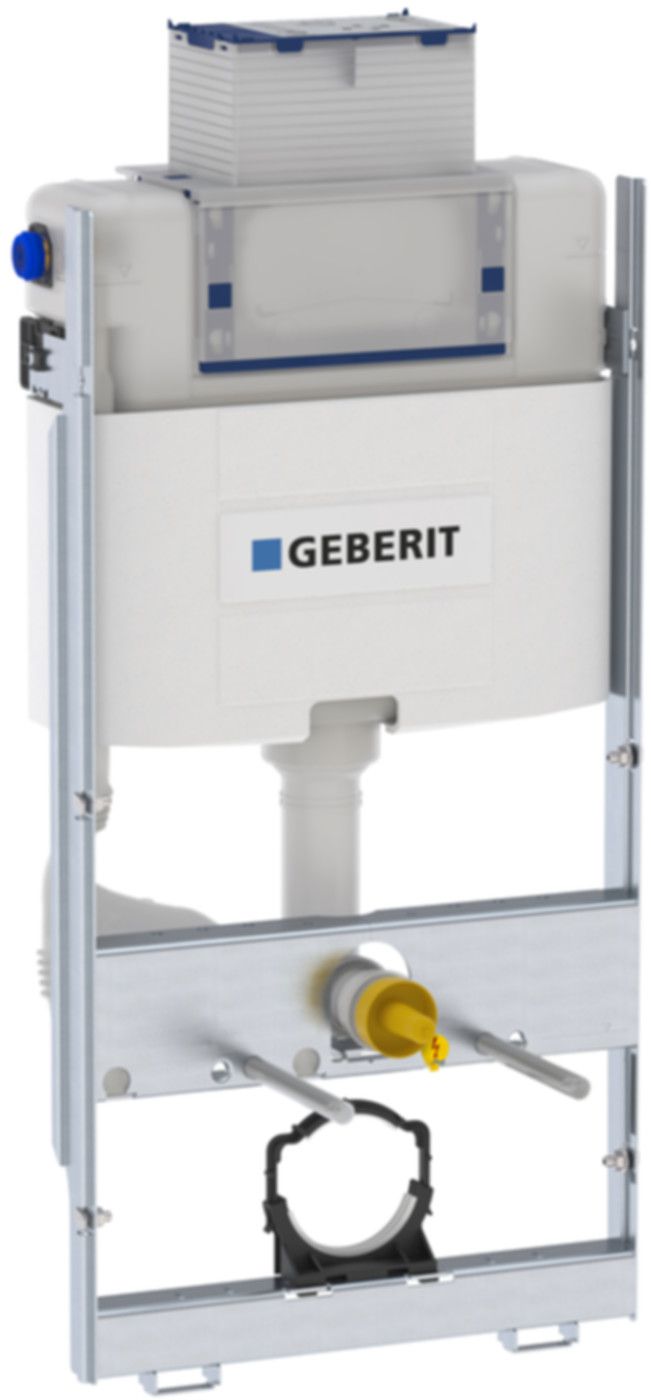 Geberit GIS-Wand-WC-Element Omega - Betätigung von oben/vorne, Typ 98