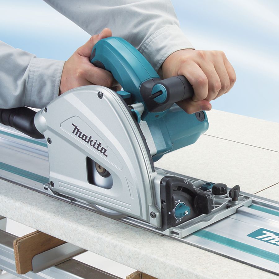 Eintauch-Kreissäge MAKITA SP6000J 1300W - Schnittiefe 90°/48°/45°:56/38/40 mm