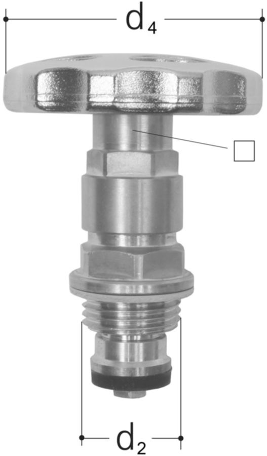 Oberteil JRG mit Handrad