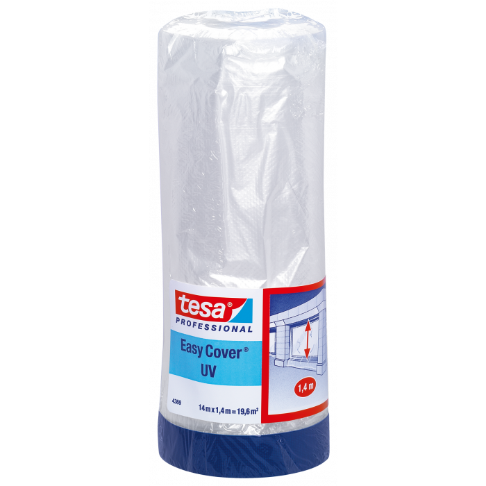 Abdeckfolie TESA Easy Cover UV - Aussenbereich, die 2-in-1 Lösung