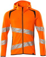 Kapuzensweatshirt mit Reissverschluss - 50% PES / 50% CO, 260 g/m2