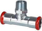 T-Stück mit AG C-Stahl  54-1/2-54 T 90°