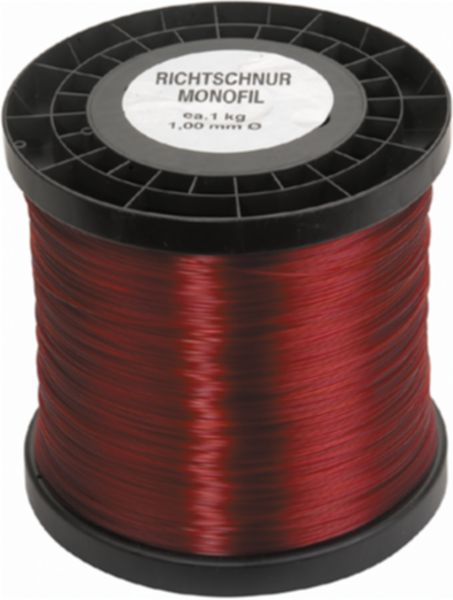 Richtschnur 1 mm L= ca. 1100 m - rot