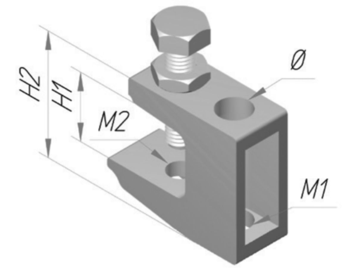 Pipex Trägerklemme - 4.70