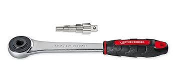 UNI-Stufenschlüssel-SET ROTHENBERGER - 3/8" - 1" mit Ratsche