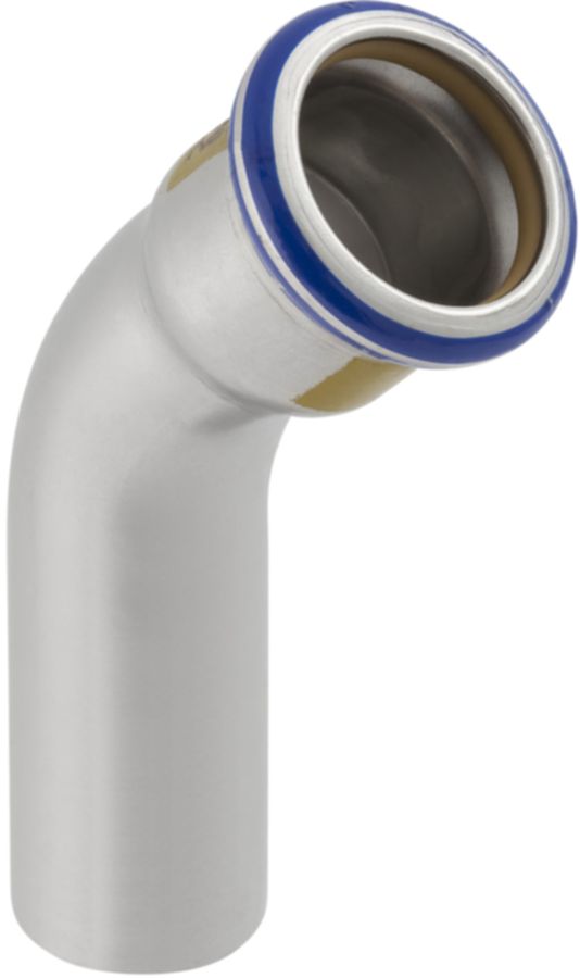Mapress Gas Bogen 45° mit Steckende