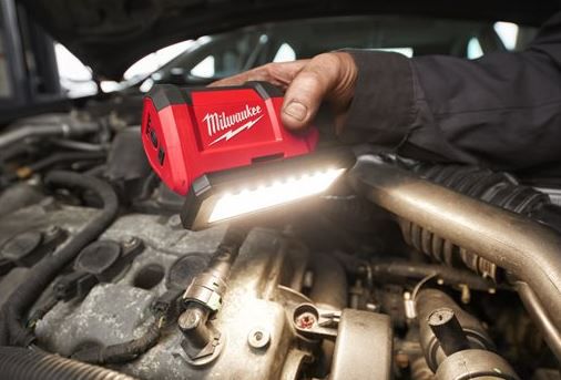Akku-Strahler Milwaukee M12PAL-0 - LED, 700 / 500 Lumen