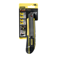 Cutter FatMax STANLEY Snap Off 18 mm - mit 5 Stk. Ersatzkl. 0-10-481