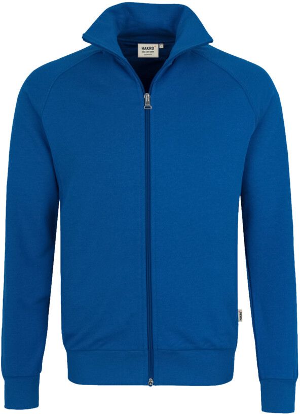 Sweatjacke College Sportlicher Raglan- - Schnitt 70% Baumw. 30% Polyest.300 g /m²