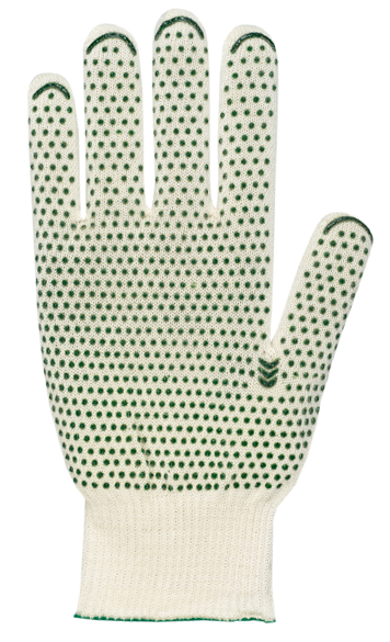 Strickschutzhandschuh ROBLV Leicht - mit PVC-Noppen auf der Handinnenseite