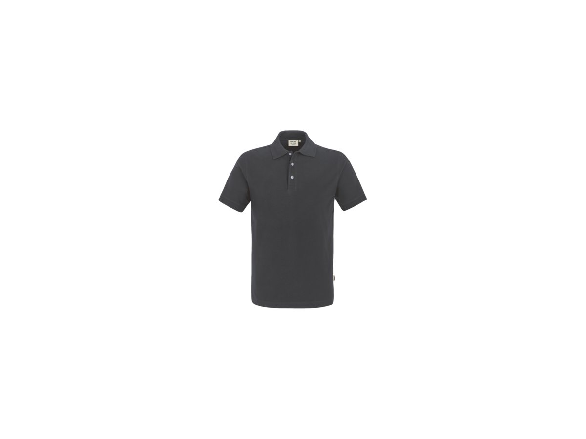 Poloshirt Stretch Gr. 2XL, anthrazit - 94% Baumwolle, 6% Elasthan, 190 g/m²