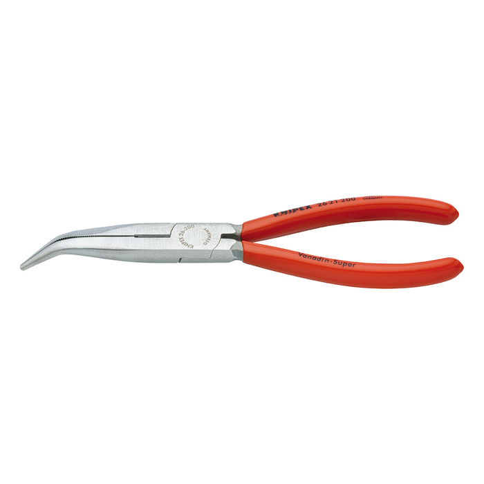 Flachrundzange mit Schneide KNIPEX 2621 - (Storchschnabelzange)