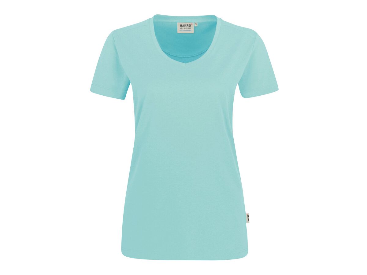 Damen V-Shirt Mikralinar PRO - 50% CO / 50% PES, 190 g/m2