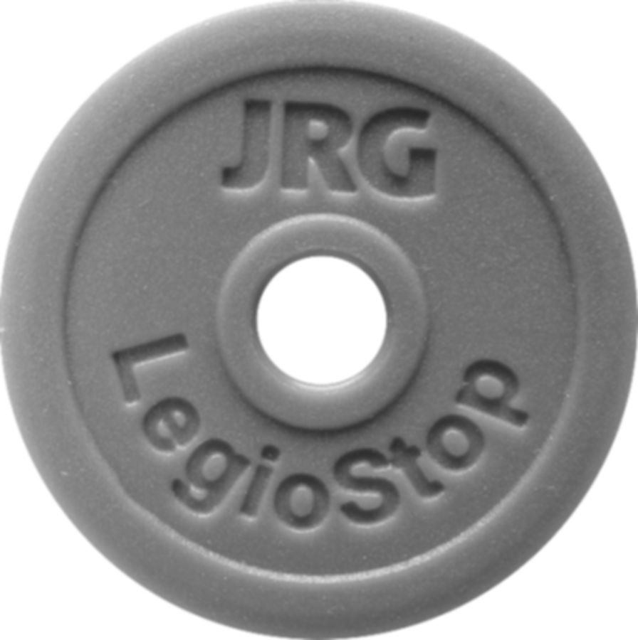 Markierschild JRG rot LegioStop - für Oberteil