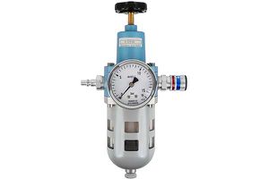 Filterregler IG ½", bis 1830 L/min - 0.5 bis 10 bar regulierbar, Metallschutz