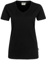 Damen V-Shirt Mikralinar PRO, Gr. 2XL - hp schwarz