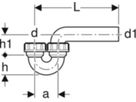Geberit PE Sifon, senkrecht/waagrecht