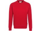 Sweatshirt Performance Gr. S, rot - 50% Baumwolle, 50% Polyester