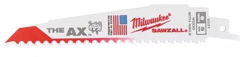 Säbelsägeblatt Milwaukee Bimetall-Kobalt - 300x1.60mm, 5Z, 10-250mm Holz, 25er Pack