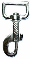 Karabinerhaken mit eckiger Öse 25 mm - Länge 75 mm