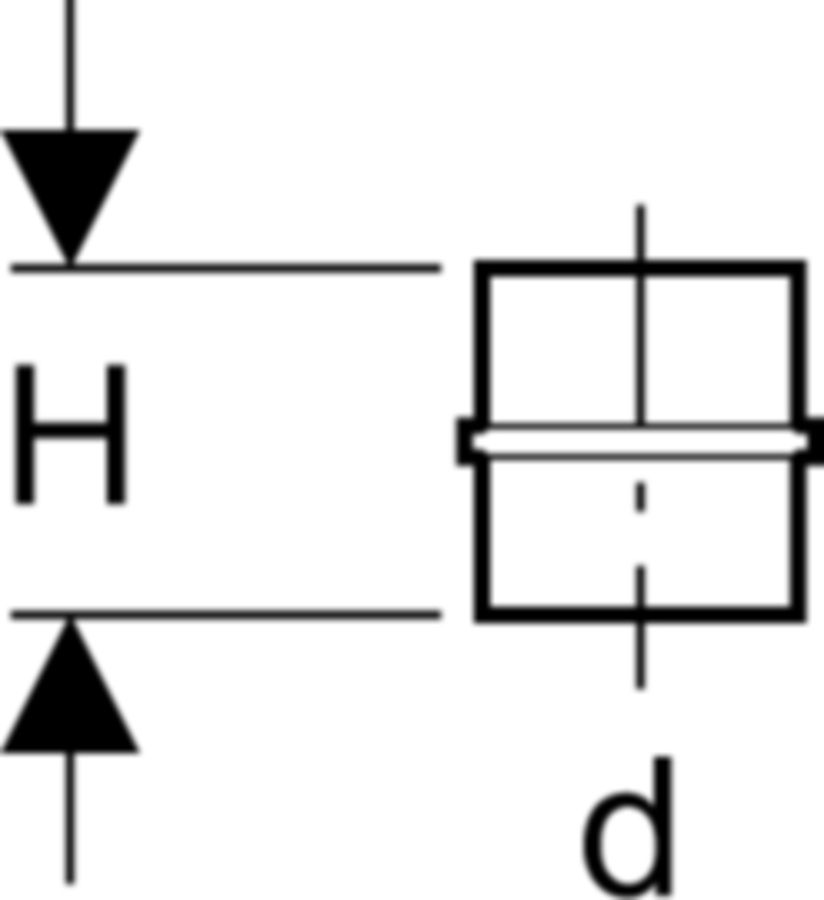 Geberit PE/PP Bundbüchse