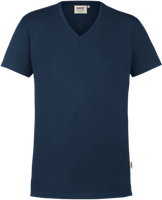V-Shirt Stretch Gr. 2XL, tinte - 95% Baumwolle, 5% Elasthan, 170 g/m²
