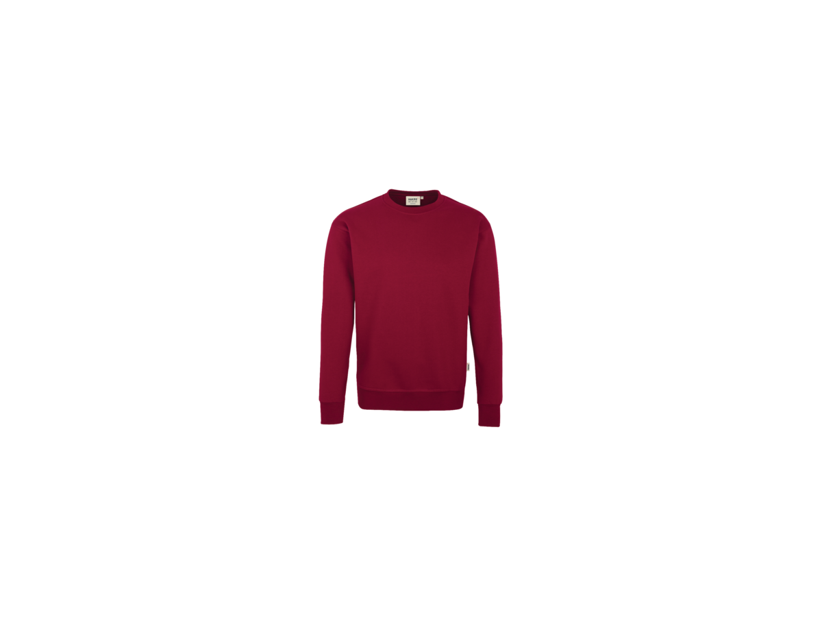 Sweatshirt Premium Gr. M, weinrot - 70% Baumwolle, 30% Polyester