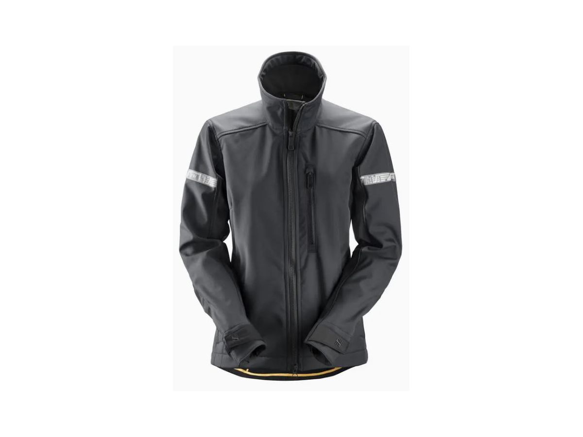 Softshell Jacke AllroundWork Damen - Snickers, stahlgrau-schwarz