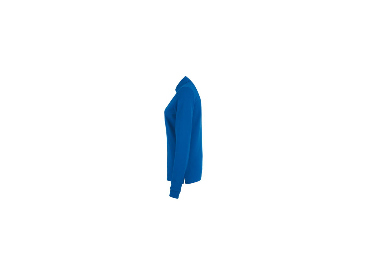 Damen-Longsl.-Polosh. Perf. XS royalb. - 50% Baumwolle, 50% Polyester, 220 g/m²