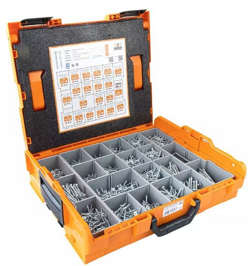 Sortimentskoffer Heco L-BOXX 102 - mit Heco-Topix-plus, mit HTP-Bit, 1