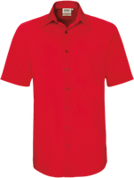 Hemd ½-Arm Performance Gr. 2XL, rot - 50% Baumwolle, 50% Polyester, 120 g/m²