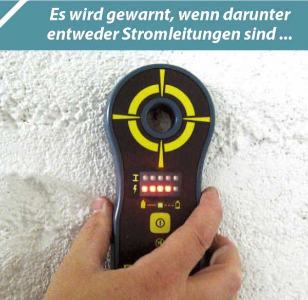 Bohrpunkt Ortungsgerät Vesala PK2 - bis 150cm Wandstärke, +/-3% Genauigkeit