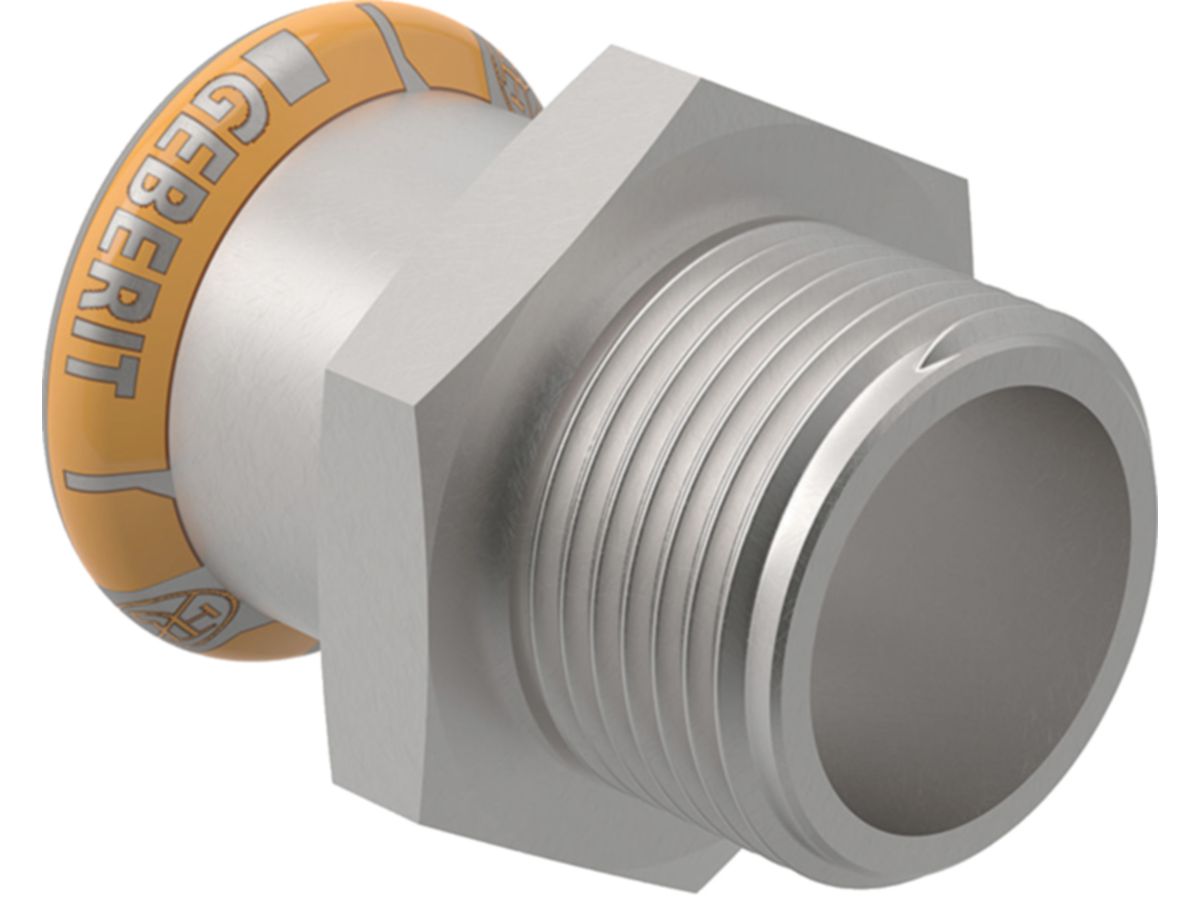 Mapress Therm Übergang mit Aussengewinde - d=35mm, R=1 1/4"