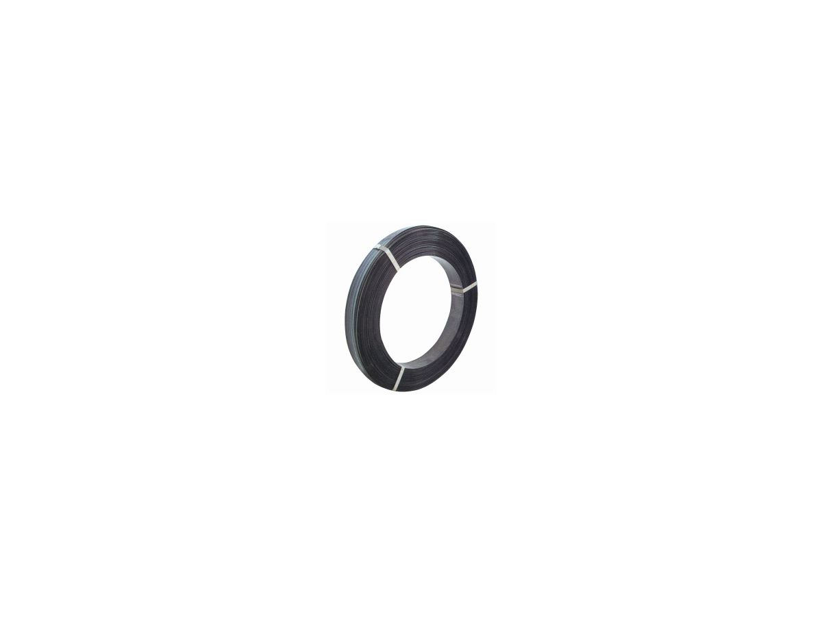 Verpackungsstahlband 19 mm - schwarz lackiert 19.00 x 0.63mm