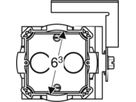 Geberit GIS-Bausatz für Elektroanschluss